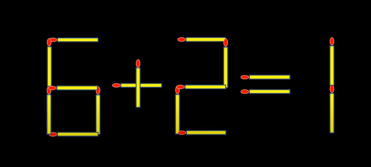 Thử tài IQ: Di chuyển một que diêm để 4+6=3 thành phép tính đúng- Ảnh 3.