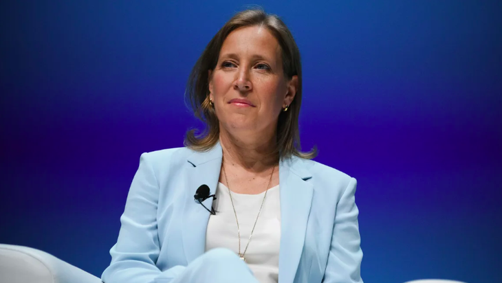 Bà Susan Wojcicki dự Liên hoan sáng tạo quốc tế Cannes Lions tại Cannes, Pháp năm 2018 - Ảnh: CNN/GETTY IMAGES