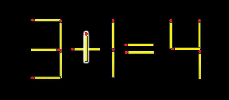 Thử tài IQ: Di chuyển một que diêm để 15-1-3=6 thành phép tính đúng- Ảnh 6.