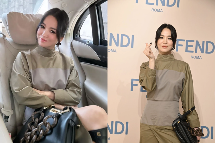 Ở tuổi 43, Song Hye Kyo vẫn là tường thành nhan sắc