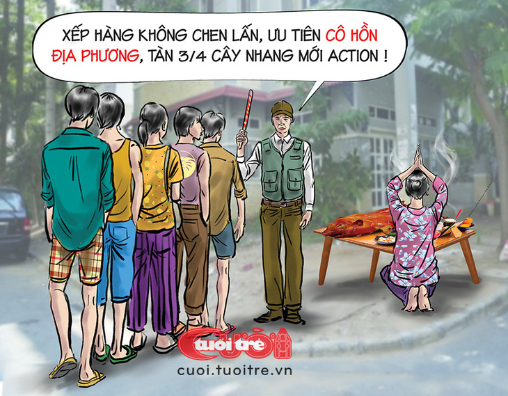 Gia chủ phân loại... 'cô hồn' - Ảnh 1.