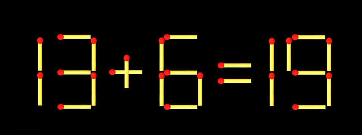 Thử tài IQ: Di chuyển một que diêm để 16+17=2 thành phép tính đúng - Ảnh 1.