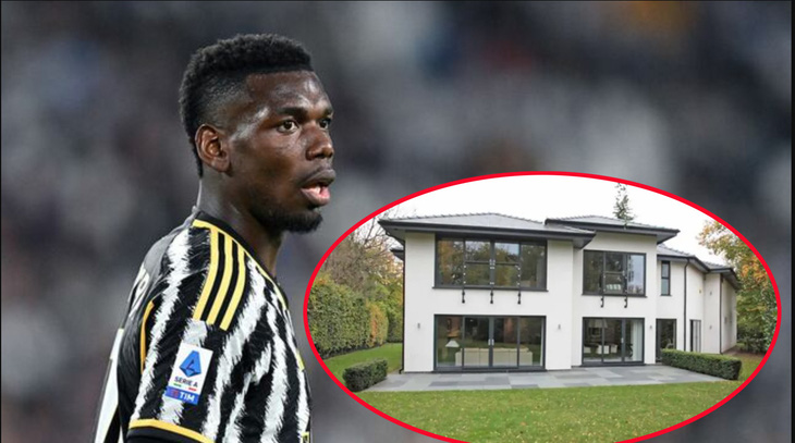 Paul Pogba rao bán biệt thự sau khi bị cấm thi đấu vì doping - Ảnh 1.