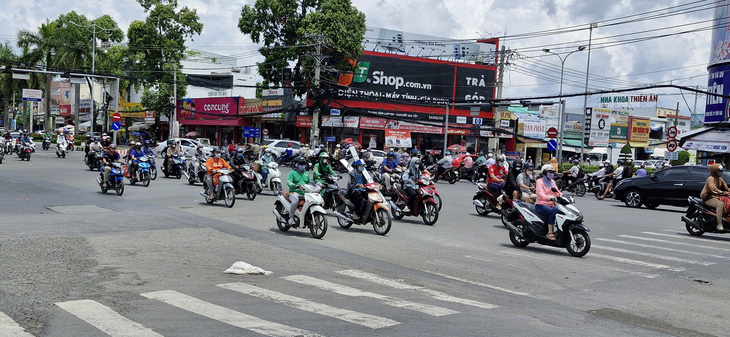 Nút giao Nguyễn Văn Linh - Ba Tháng Hai, quận Ninh Kiều sắp được mở rộng - Ảnh: LÊ DÂN