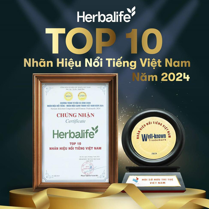 Top 10 Nhãn hiệu nổi tiếng Việt Nam năm 2024