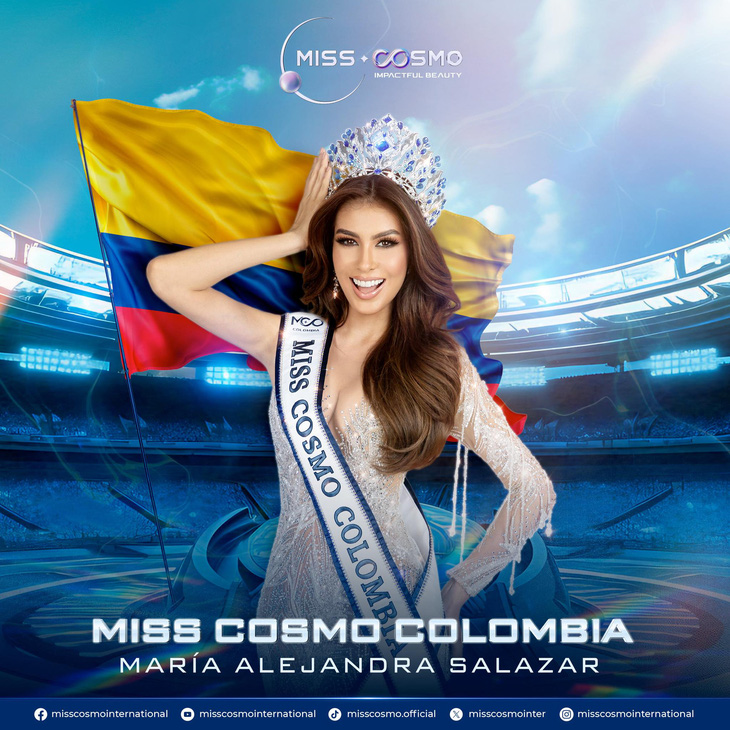 Lộ diện 24 nhan sắc đầu tiên dự thi Miss Cosmo 2024 - Ảnh 8.