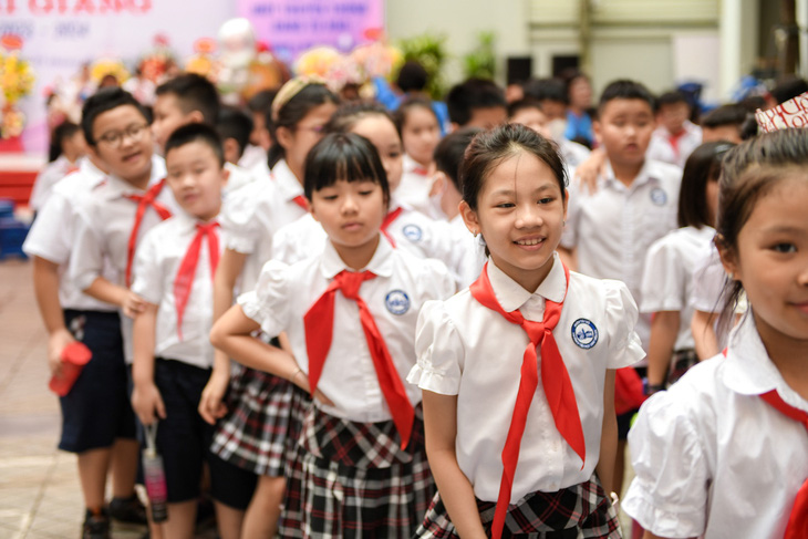 Hà Nội học sinh tựu trường sớm nhất là trước lễ khai giảng 1 tuần - Ảnh 1.