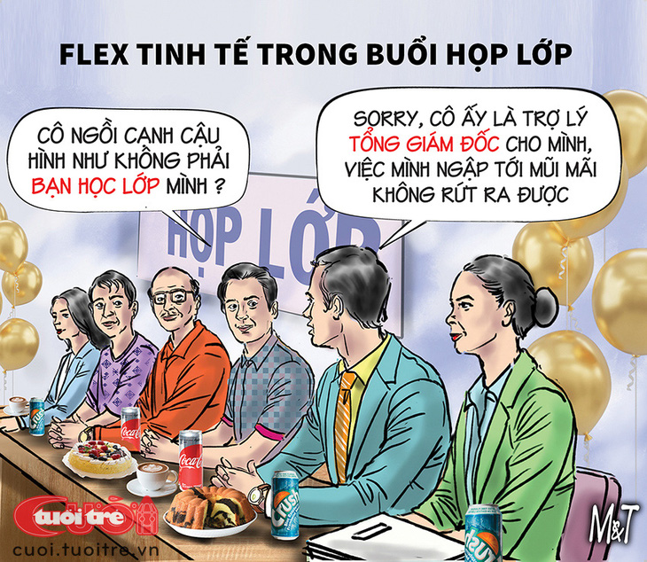 Khi tổng giám đốc đi họp lớp - Ảnh 1.