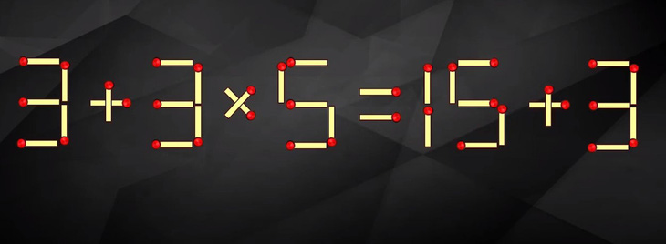 Thử tài IQ: Di chuyển một que diêm để 10-2x5=28 thành phép tính đúng - Ảnh 1.