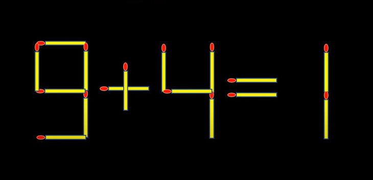 Thử tài IQ: Di chuyển một que diêm để 2-8=7 thành phép tính đúng - Ảnh 2.