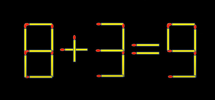 Thử tài IQ: Di chuyển một que diêm để 2-8=7 thành phép tính đúng - Ảnh 3.