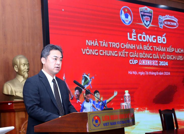 Công bố nhà tài trợ chính Giải Bóng đá vô địch  U15 quốc gia - Cúp Acecook 2024 - Ảnh 2.