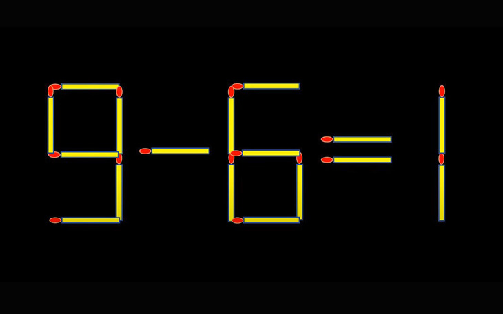 Thử tài IQ: Di chuyển một que diêm để 9-4=6 thành phép tính đúng - Ảnh 2.