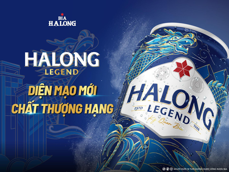 Hạ Long Legend - Diện mạo mới cùng chất bia "huyền thoại" - Ảnh 1.