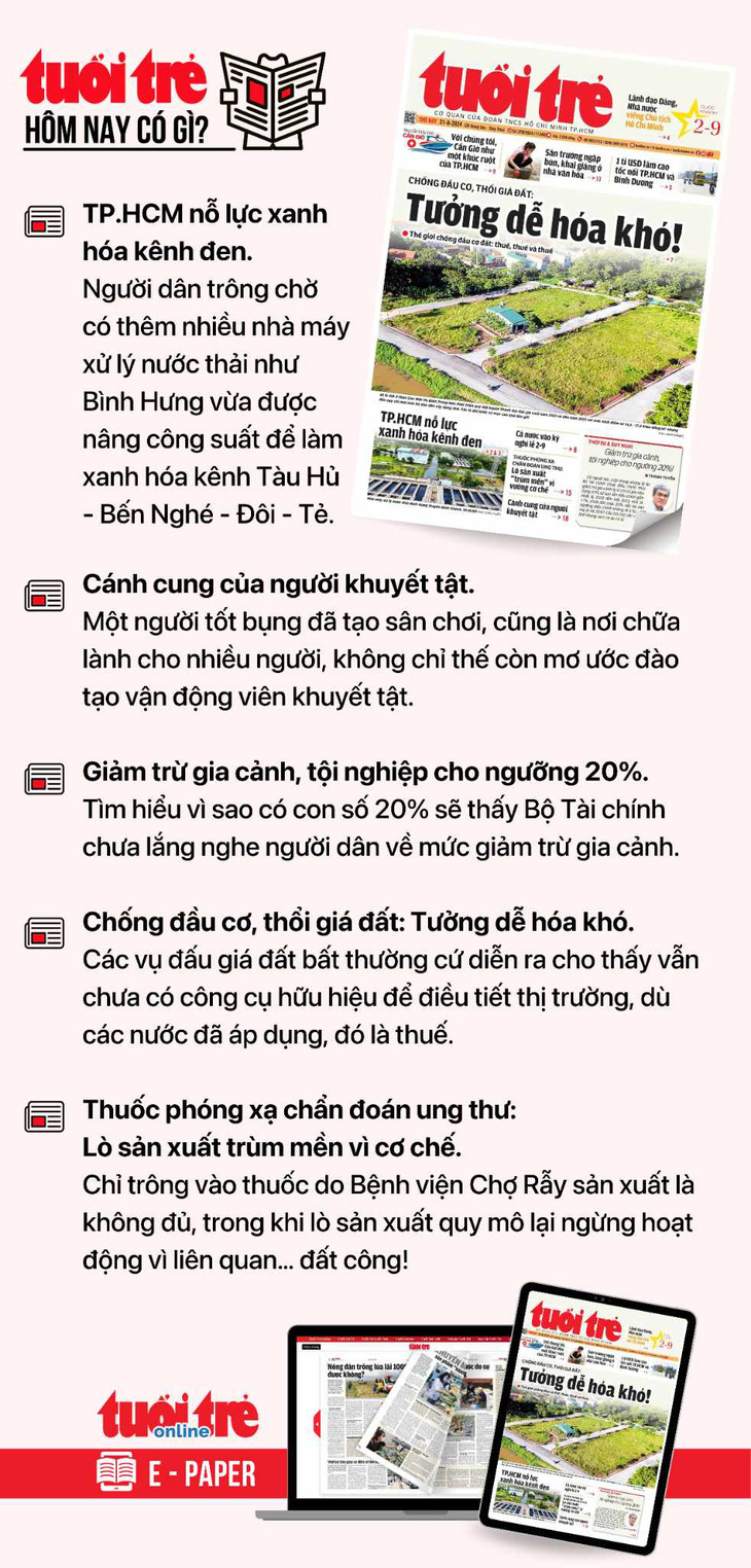 Tin tức sáng 31-8: Tính mở rộng đoạn cao tốc TP.HCM - Long Thành; Sẽ sửa đổi Luật An toàn thực phẩm - Ảnh 3.