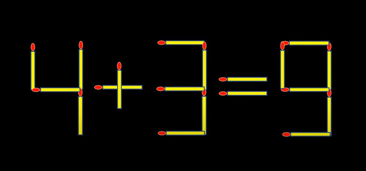 Thử tài IQ: Di chuyển một que diêm để 5+8=3 thành phép tính đúng - Ảnh 3.