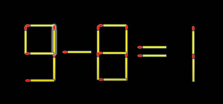 Thử tài IQ: Di chuyển một que diêm để 3+9=6 thành phép tính đúng - Ảnh 1.