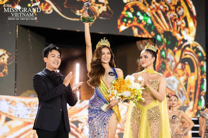 Võ Lê Quế Anh gây tranh cãi khi đăng quang Miss Grand Vietnam 2024- Ảnh 3.