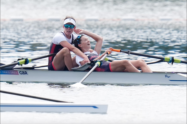 Đôi VĐV chèo thuyền Grant/Craig là nhà vô địch mãi mãi ở Olympic- Ảnh 1.