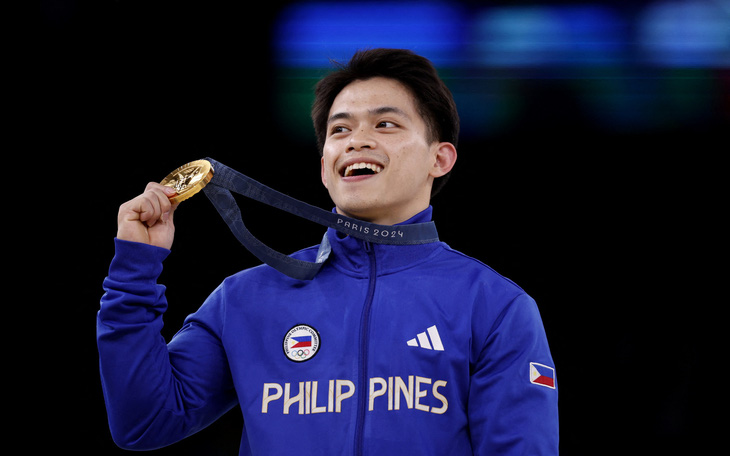 Carlos Yulo brings home the second gold medal for Philippine sports