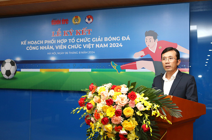 Khởi động Giải bóng đá công nhân, viên chức Việt Nam 2024- Ảnh 5.