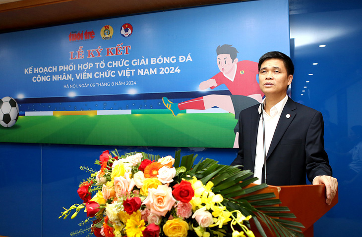 Khởi động Giải bóng đá công nhân, viên chức Việt Nam 2024- Ảnh 1.