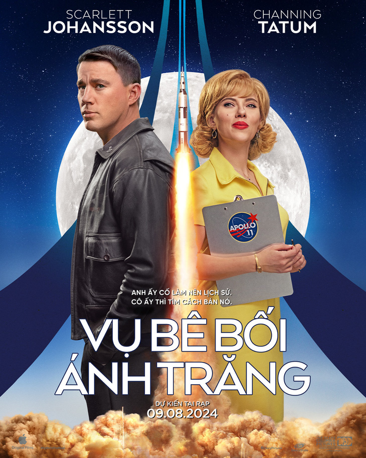 Scarlett Johansson hội ngộ Channing Tatum trong 'Fly me to the moon'- Ảnh 1.