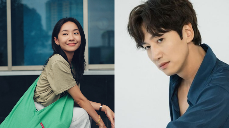 Trước đó, người hâm mộ phát hiện Lee Kwang Soo bất ngờ theo dõi diễn viên Hoàng Hà trên Instagram - Ảnh: NVCC/Allkpop