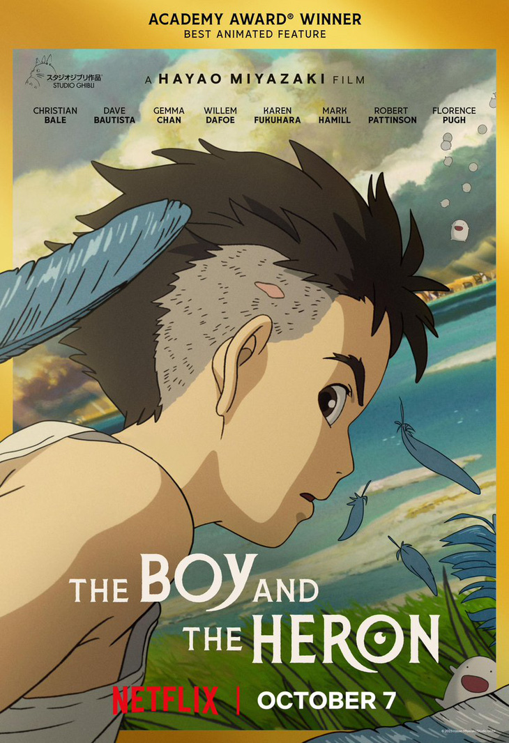 The Boy and the Heron của Studio Ghibli sẽ ra mắt trên Netflix vào tháng sau - Ảnh 2.