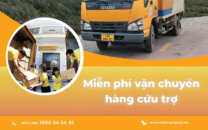 Đề nghị miễn thu phí đường bộ với xe chở hàng cứu trợ - Ảnh 2.