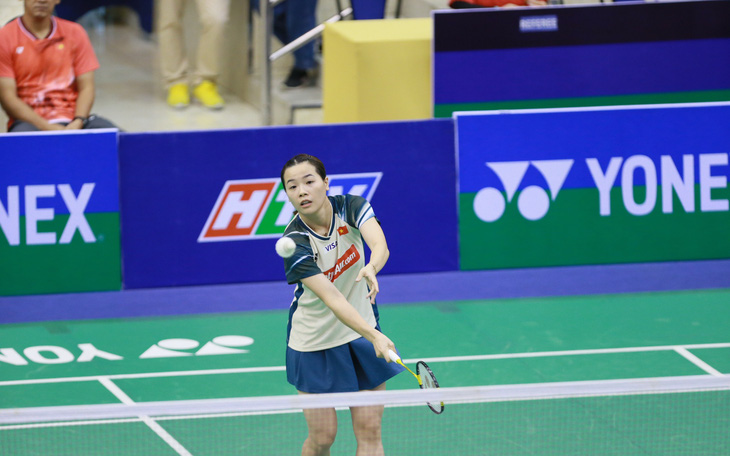 Nguyễn Thùy Linh vất vả giành vé vào tứ kết Vietnam Open 2024 - Ảnh 4.