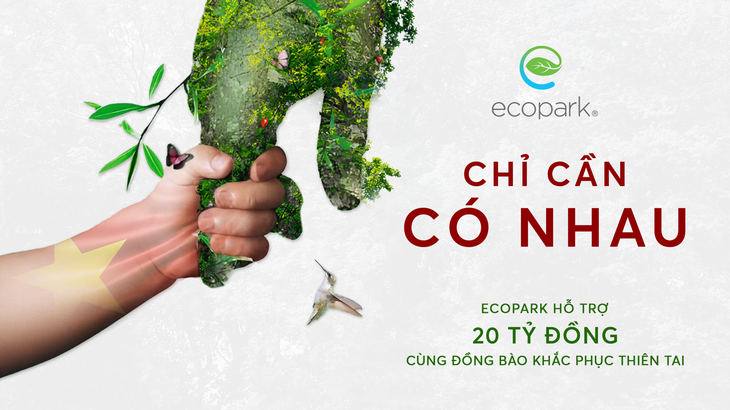 Ecopark ủng hộ 20 tỉ đồng giúp đồng bào vượt qua bão lũ - Ảnh 1.