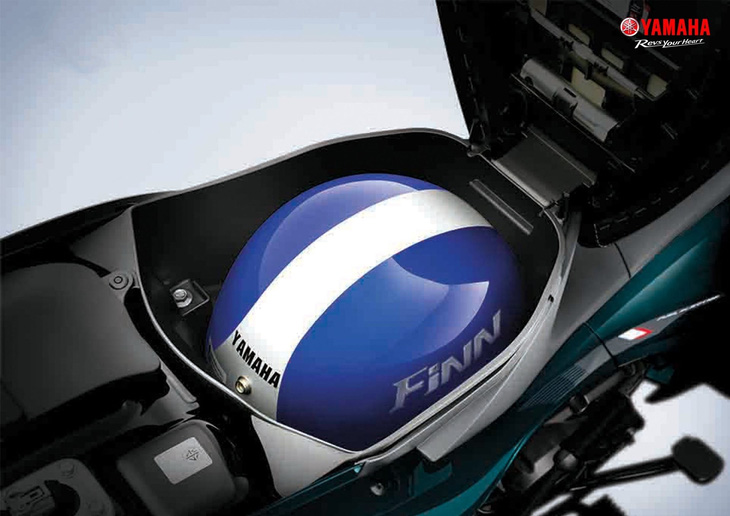 Yamaha Jupiter Finn 2024 ra mắt: Màu mới, phanh UBS, cốp rộng để vừa mũ bảo hiểm - Ảnh 4.