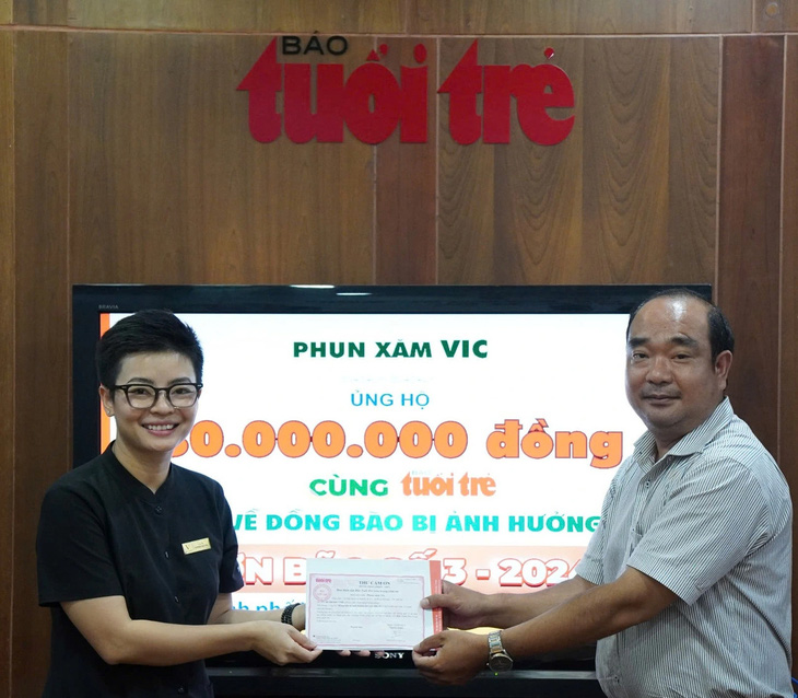 Khui heo đất chia sẻ chút tấm lòng với các bạn học sinh miền Bắc - Ảnh 7.