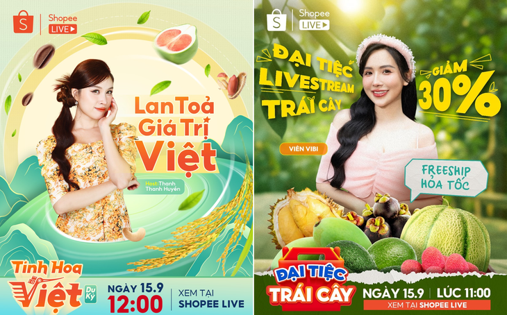 Livestream Shopee ngày 15-9 kể chuyện doanh nghiệp Việt vươn ra biển lớn - Ảnh 4.