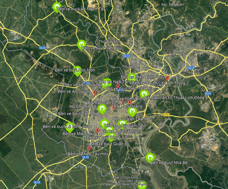 TP.HCM sẽ phủ trạm sạc xe điện công cộng ở tất cả các bến xe - Ảnh 3.