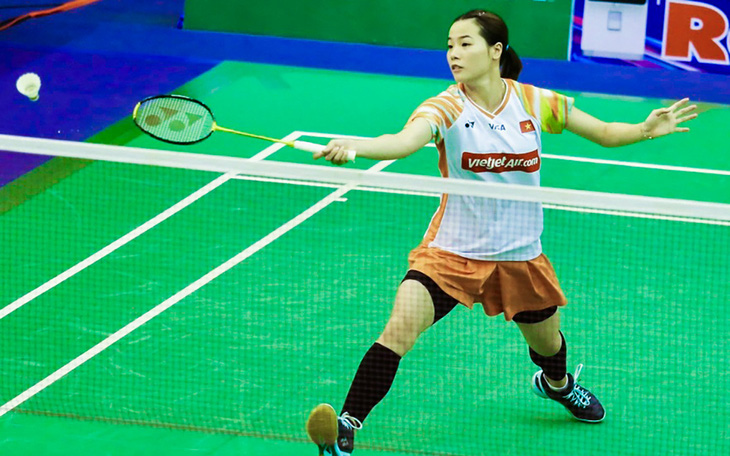 Thùy Linh thắng chật vật đối thủ kém 26 bậc tại China Open - Ảnh 2.