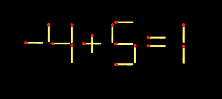 Thử tài IQ: Di chuyển một que diêm để 7+9=4 thành phép tính đúng - Ảnh 1.