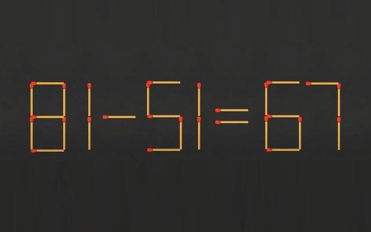 Thử tài IQ: Di chuyển một que diêm để 11+5=6 thành phép tính đúng - Ảnh 7.