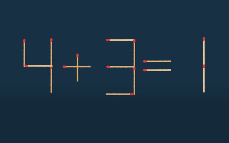 Thử tài IQ: Di chuyển một que diêm để 7+9=4 thành phép tính đúng - Ảnh 7.