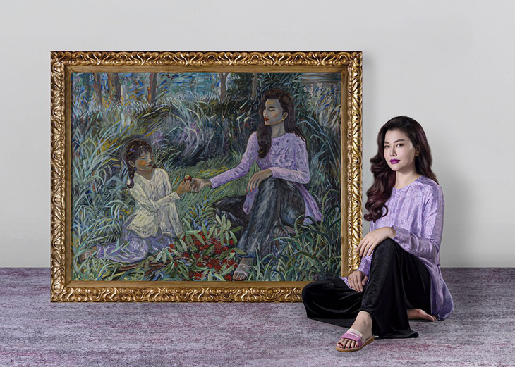 Nữ họa sĩ đương đại duy nhất của Việt Nam tham gia triển lãm quốc tế tại Saatchi Gallery - Ảnh 1.