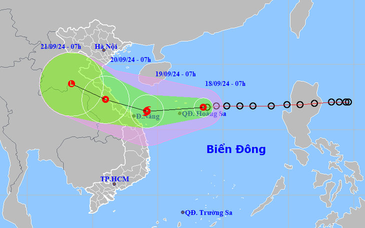 Quảng Bình cấm biển từ 0h ngày 19-9 để an toàn cho ngư dân - Ảnh 3.