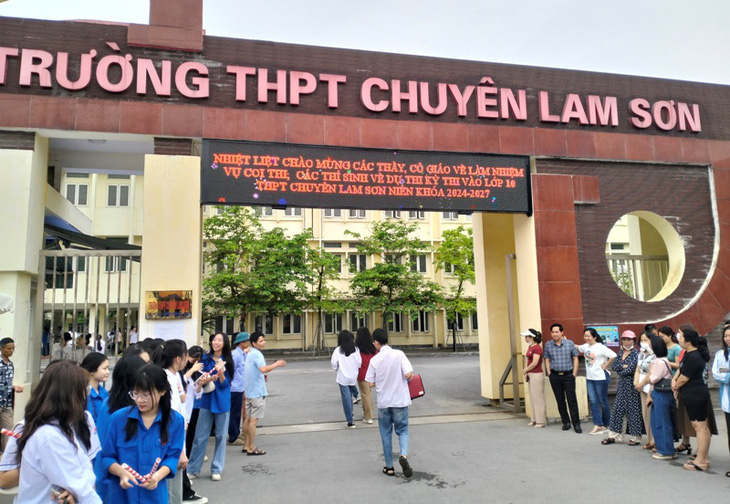 Trường THPT chuyên Lam Sơn sẽ tuyển sinh một lớp tiếng Trung Quốc - Ảnh 1.