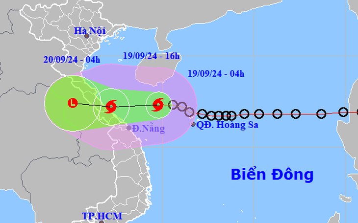 Lo bão số 4 đổ bộ trực tiếp, Huế cho học sinh toàn tỉnh nghỉ học - Ảnh 3.