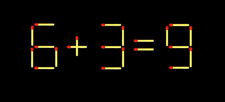 Thử tài IQ: Di chuyển một que diêm để 11+5=6 thành phép tính đúng - Ảnh 1.