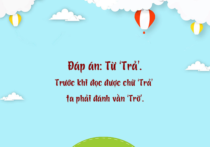 Trong tiếng Việt từ nào có cách đọc trái ngược với nghĩa của nó? - Ảnh 1.