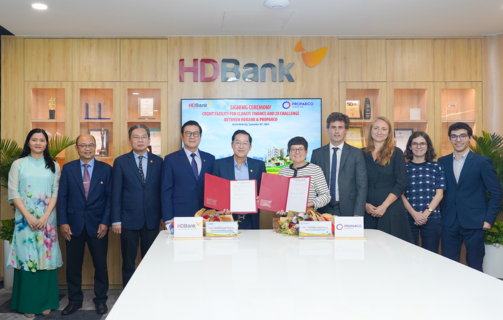 Proparco và HDBank đồng hành phát triển bền vững - Ảnh 1.