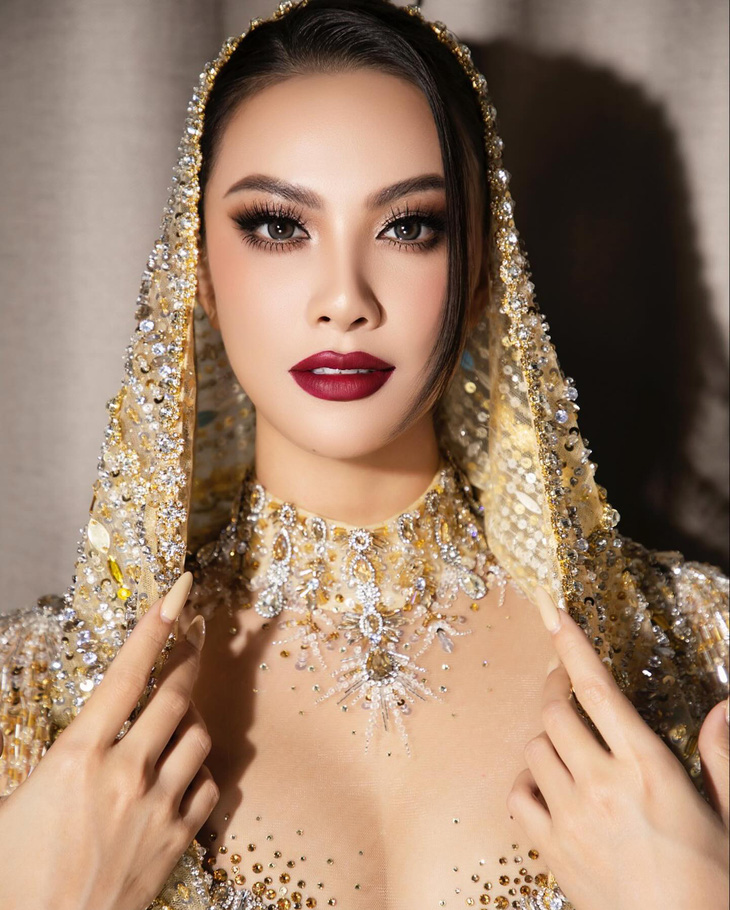 Không phải H’Hen Niê, á hậu này sẽ ngồi ghế nóng Miss Cosmo 2024 - Ảnh 1.