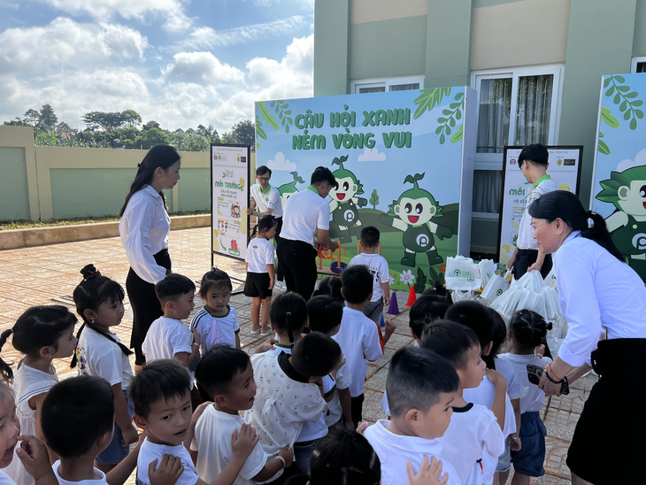 Học sinh mầm non, tiểu học tỉnh Bà Rịa - Vũng Tàu học cách bảo vệ môi trường - Ảnh 2.