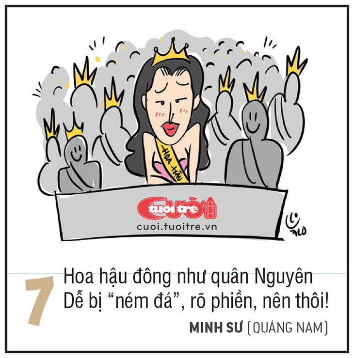 10 lý do để không tham gia thi hoa hậu - Ảnh 7.